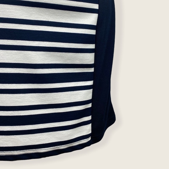 NWT Point Zero Striped Mini Navy/White Dress Small - Picture 13 of 13